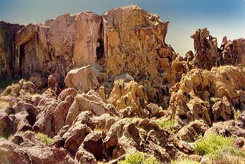 Volcanic formations