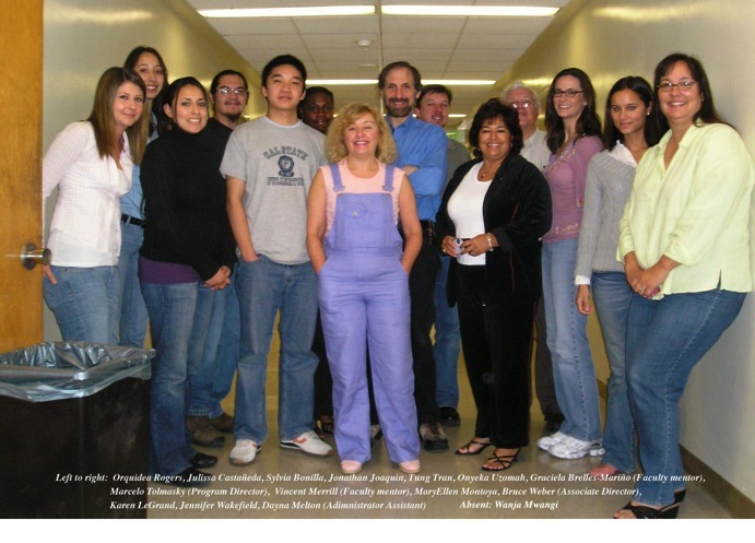 MHIRT scholars and mentors