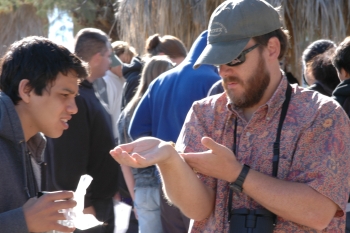 Photo of Dr. Hoese Teaching