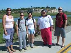 Picture of 2005 SCERP cohort at Upper Newport Bay