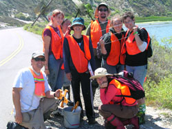 Picture of 2006 SCERP cohort at Upper Newport Bay