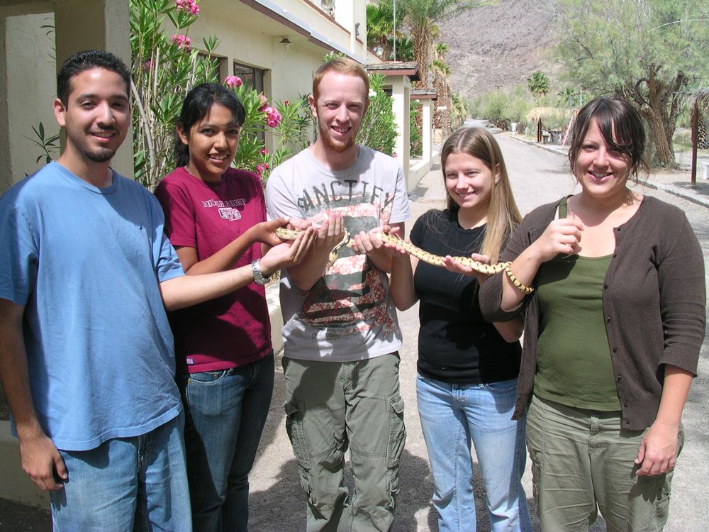 SCERP 2009 cohort at Zzyzx