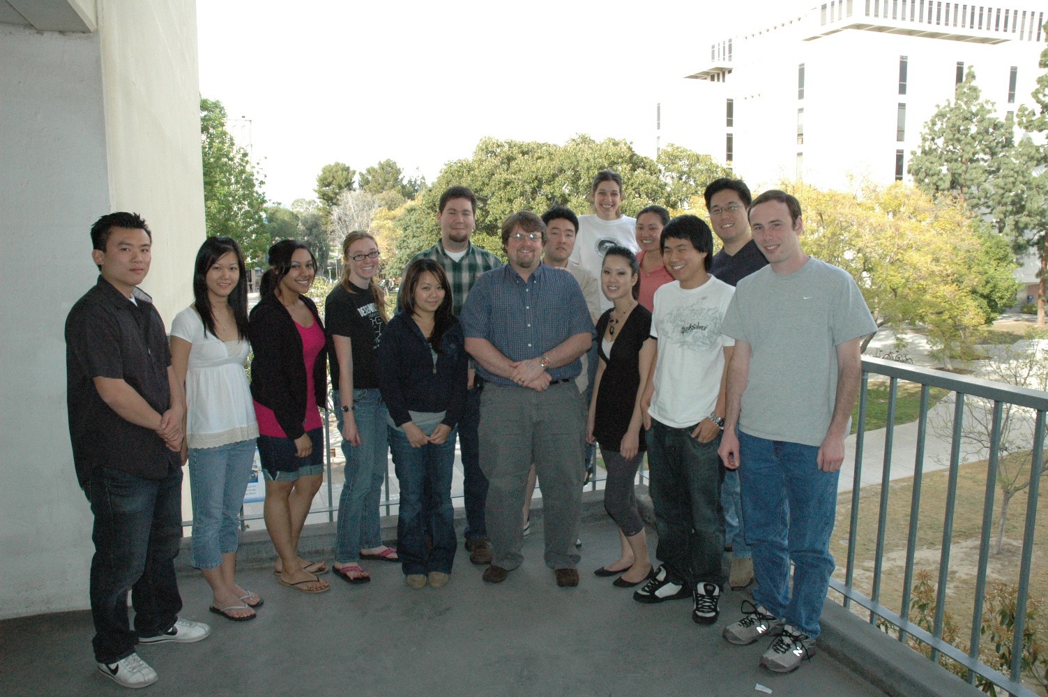 picture of Walker's Lab Group 2008